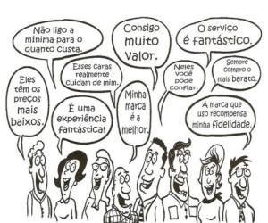 O que deseja que os seus clientes digam sobre sua empresa?